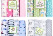 4 Pcs Flannel For Baby