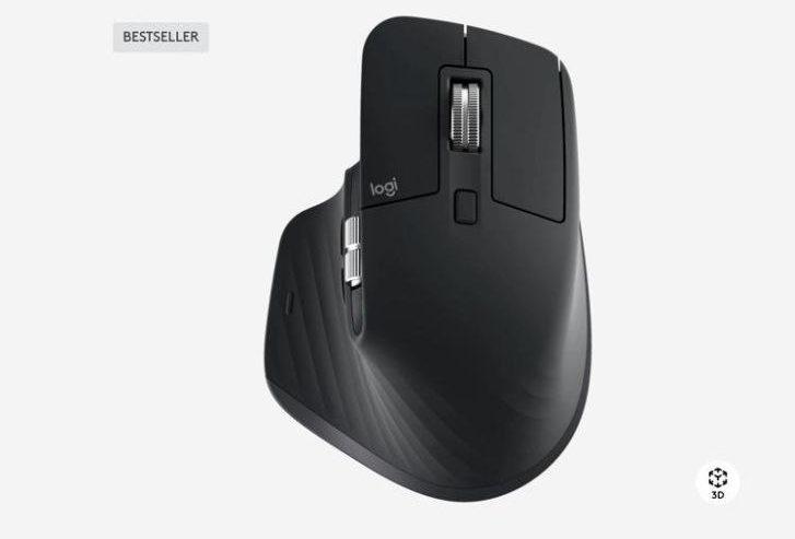 Logitech MX Master 3S – Wireless Performance Mouse