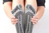 Non-slip Sweat-absorbent Yoga Socks Split Toe Socks