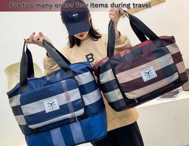 Foldable High Capacity Travel Bags 