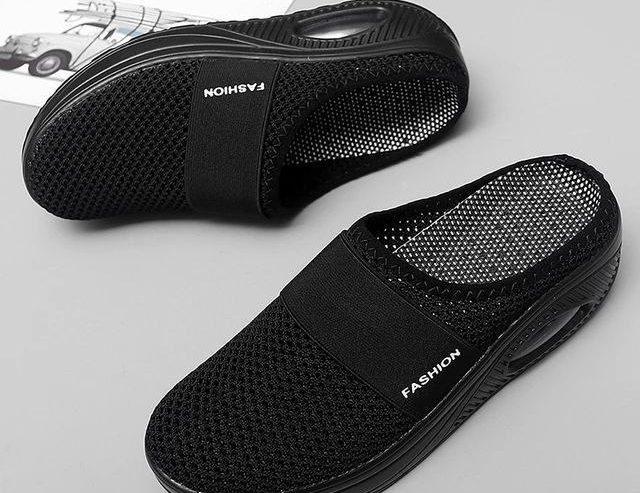 Air Cushion Slip-On Walking Shoes