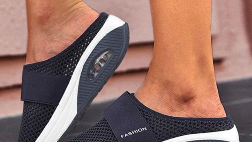 Air Cushion Slip-On Walking Shoes