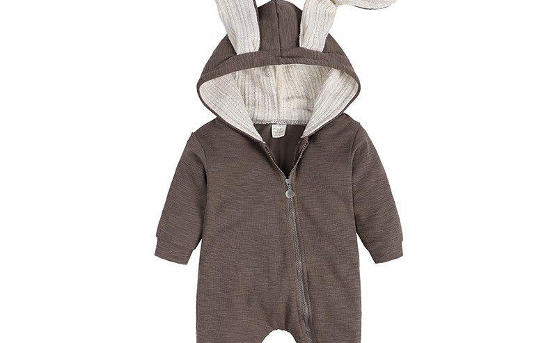 Cartoon Rabbit Ear Romper