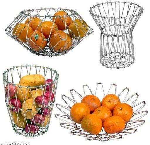 Folding Fruit and Vegetable Basket