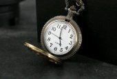 Classic Vintage Chain Quartz Pocket Watch