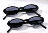 Black Oval Classy Style Women Fashion Glasses