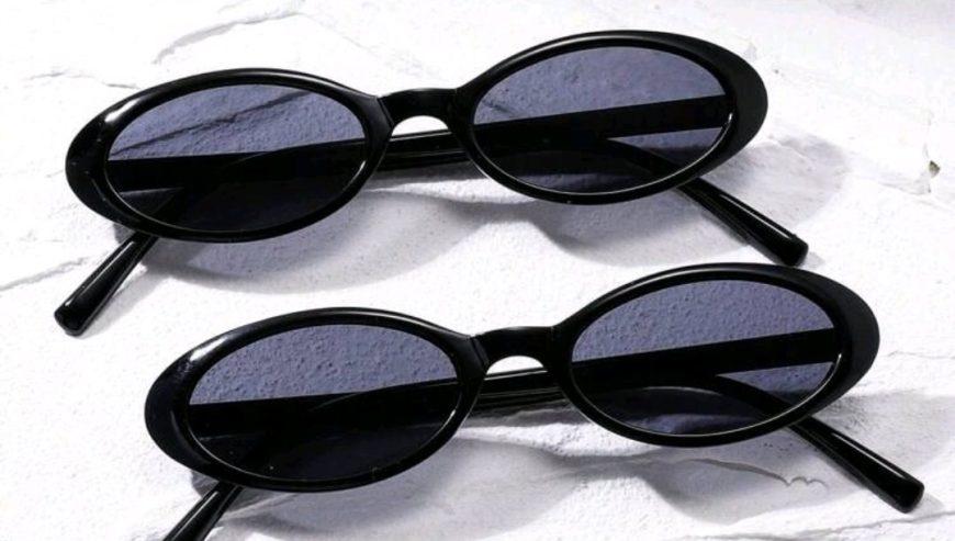 Black Oval Classy Style Women Fashion Glasses