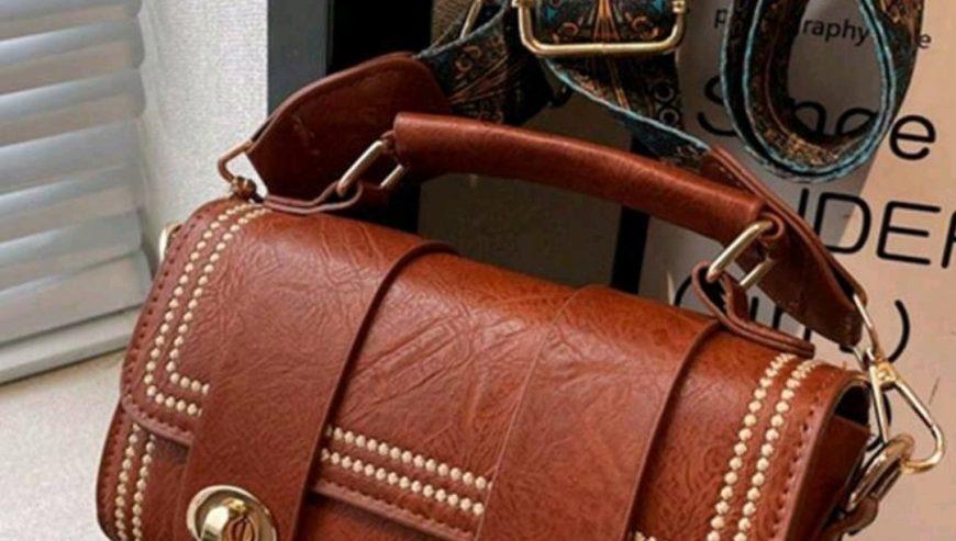 Vintage Cylinder Handbag For Women