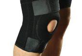 Open Knee Support Sleeve With Straps