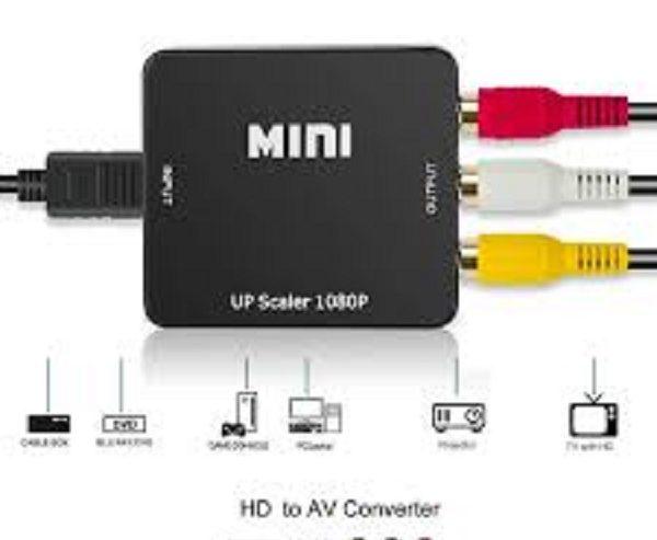 Mini HDMI2AV UP Scaler 1080P HD Video Converter