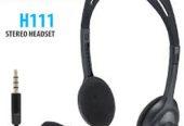 Logitech H111 Stereo Headset with 3.5 mm Audio Jack