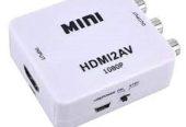 Mini HDMI2AV UP Scaler 1080P HD Video Converter