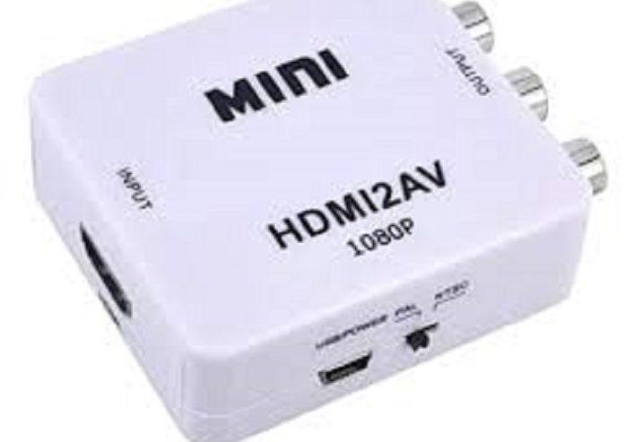 Mini HDMI2AV UP Scaler 1080P HD Video Converter