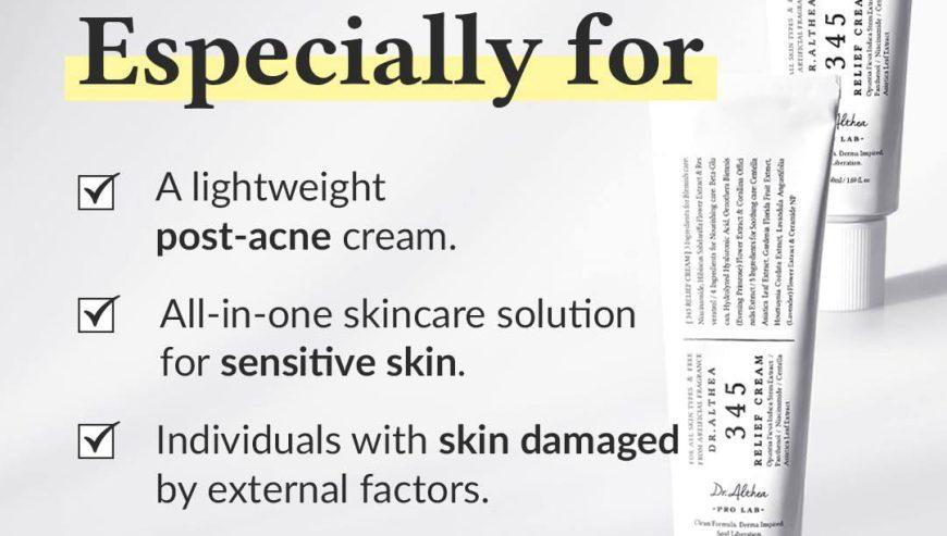 Dr Althea 345 Relief Cream