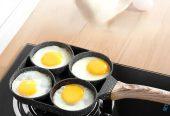 4in1 Flat Bottom Omelette Egg Pan