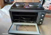 Luxell Oven With Plate Double Stove