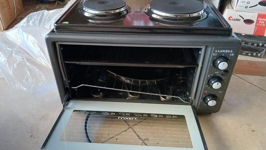 Luxell Oven With Plate Double Stove