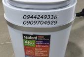 Sanford Mini Washing Machine 4 kg