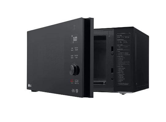 LG Black Microwave Oven with Grill