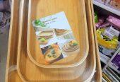 3 Set Bamboo Serving Tray