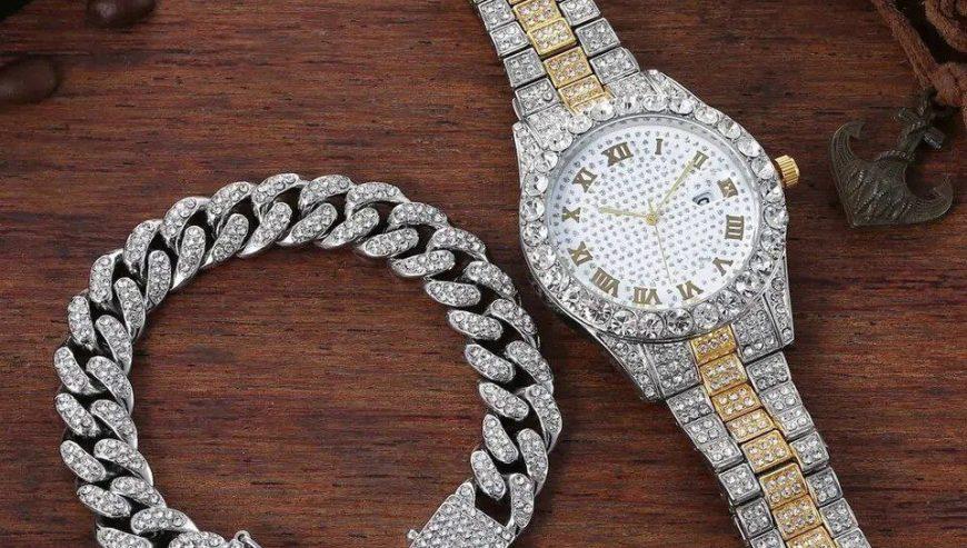 Diamond Men Women Watches