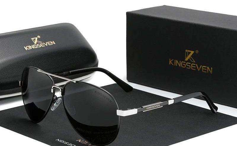 Kingseven Fashion Men’s Aluminum Sunglasses