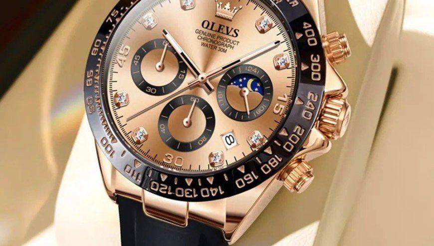 Olevs Luxury Man Watch Quartz Man Watches