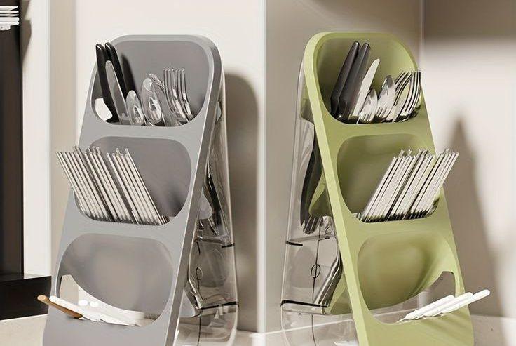 3 Layers Utensils Rack