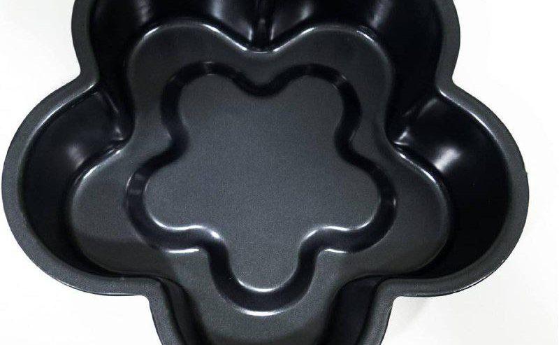 Stainless Still Flower Shape Cake Mold