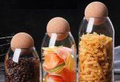 3pcs Glass Food Storage