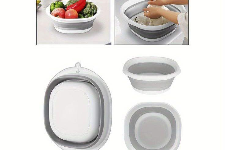 3pcs Foldable Silicon Basket