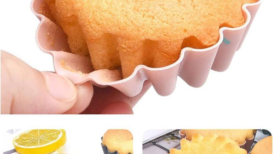 12pcs Silicon Baking Mold