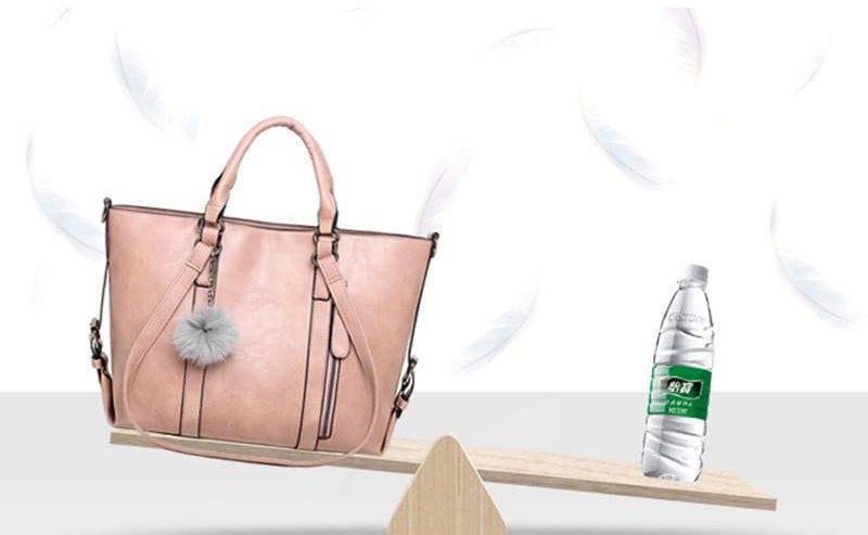 4PCS Women Casual Minimalist Handbag