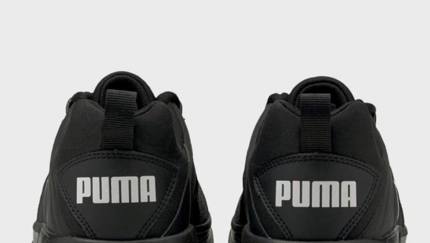 Men Black Puma shoes