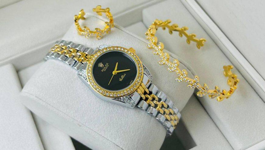 Combo Set Watch For Ladies