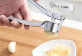 Garlic Press Mincer Stainless Steel