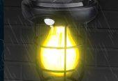 Solar Retro Camping Lantern Courtyard Garden Decore