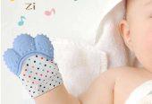 Silicone Baby Teether Mitten Glove