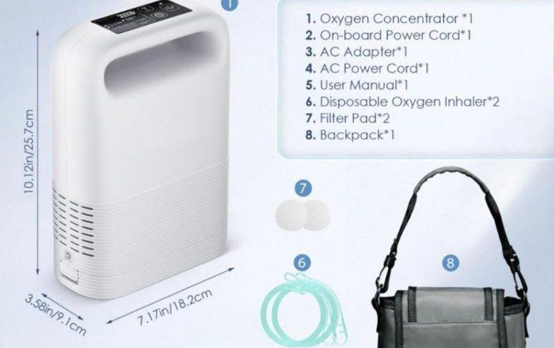 Rechargeable Portable Oxygen Concentrator