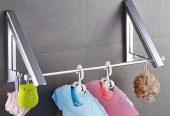 Wall Mounted Clothes Rack