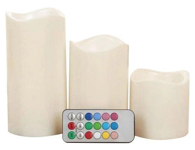 Color changing Set of 3 Luma Candles