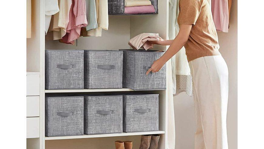 Foldable Fabric Storage Cubes