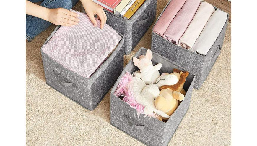 Foldable Fabric Storage Cubes