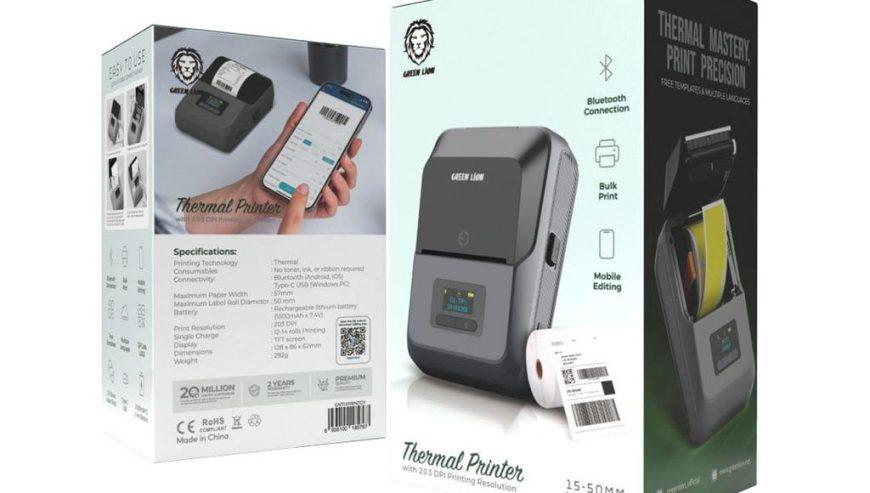 Green Lion Portable Thermal Printer