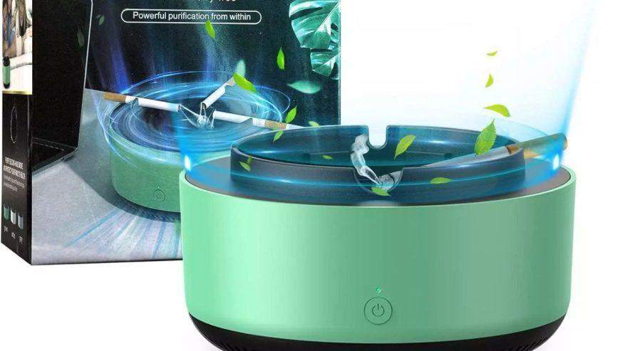 Smokeless Ashtray With Air Purifier