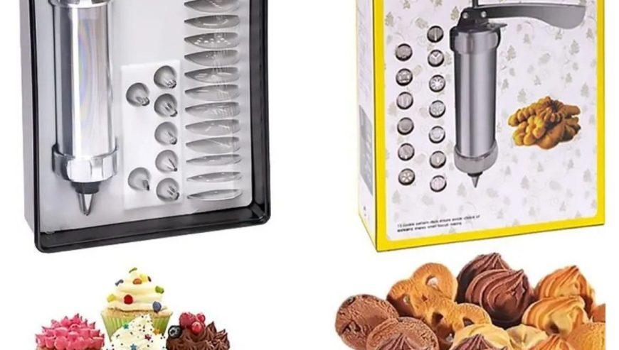 The Cookie Press & Icing Set