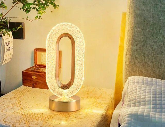 Led Crystal Table Lamp