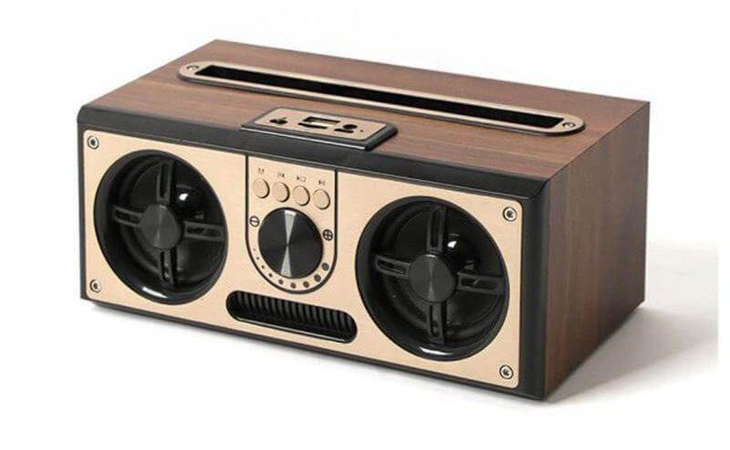 Sevan-Giftology Retro Wood 20W Bluetooth Speaker with FM