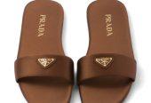  Prada Stain Slides Shoes