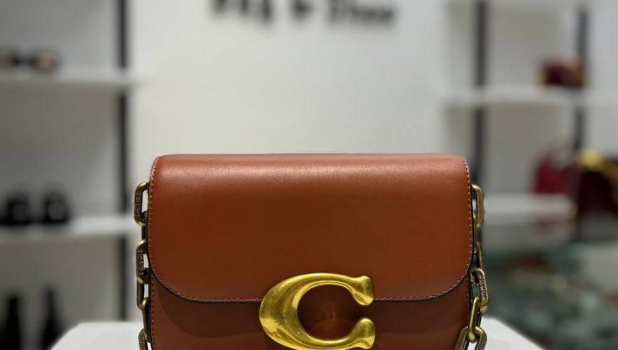 Brown Color Coach Handbag